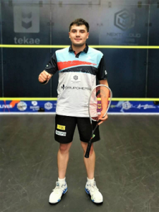 Leonel Cárdenas  vence a César Salazar en Campeonato Mundial Del Squash